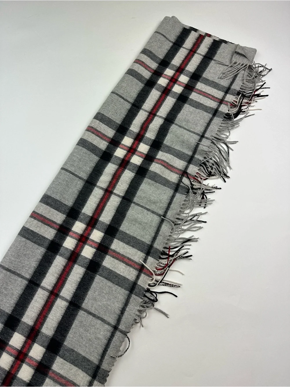 Stewart of Scotland Scottish Wool Tartan Thomas Plaid Throw Blanket 52 x 52 Inch